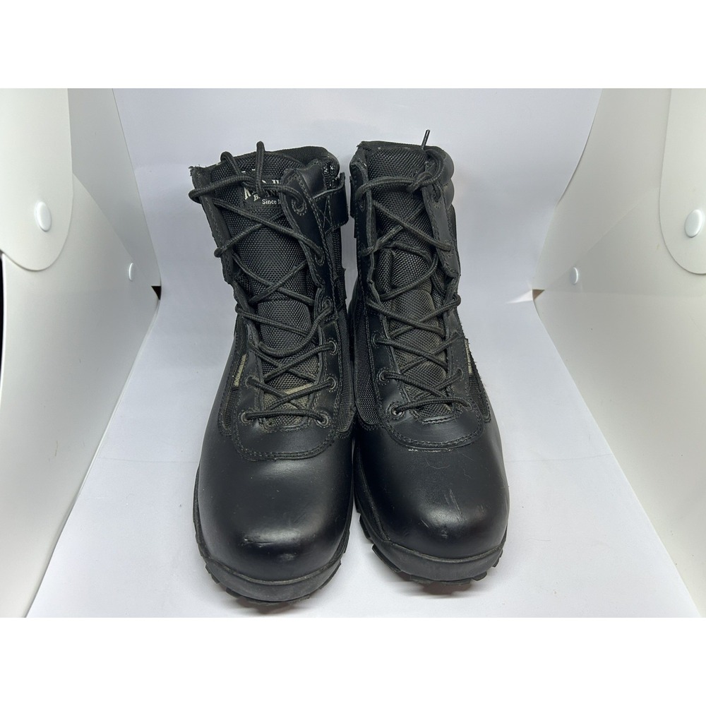 Red Head Black Lace Up Steel Toe Work Boots‎ Men's Size 10M PO#7130313